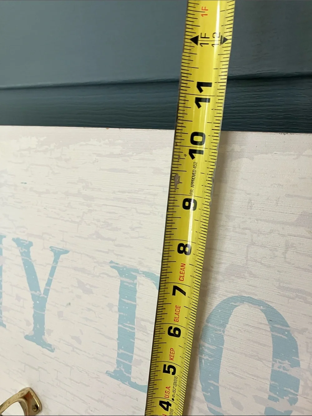 “I Love My Dog”  Wood Wall Hook Sign - Shabby Chic, Ready To Hang